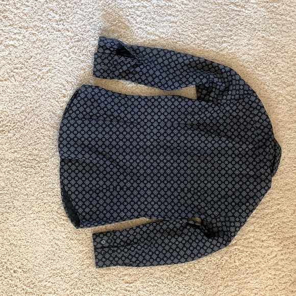 DNKY button down long sleeve boy size 8 - Picture 4 of 5